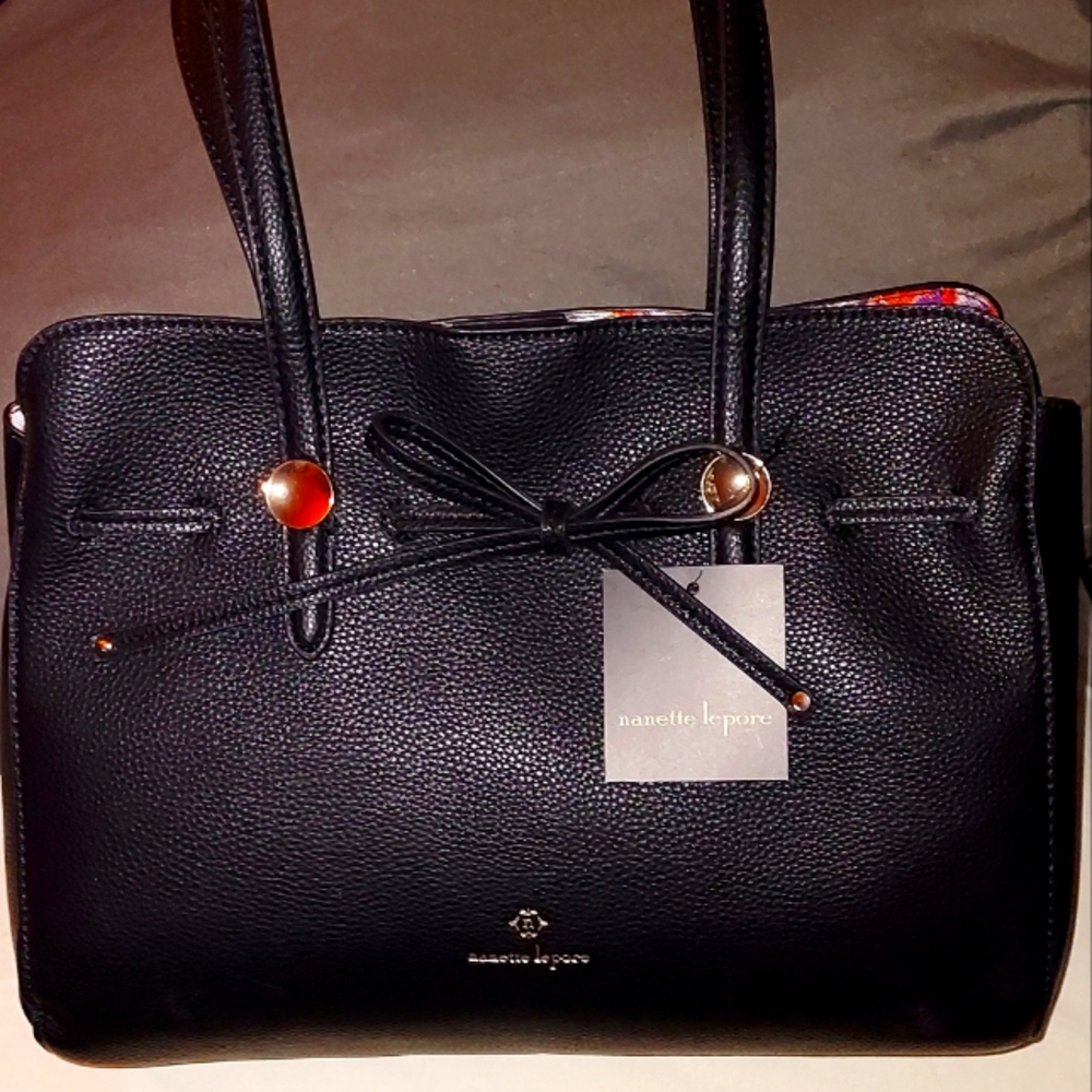 Nanette Lepore Arabelle Leather Shoulder Purse